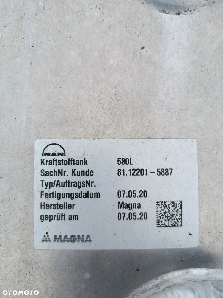 Zbiornik paliwa MAN 3x580l - 3