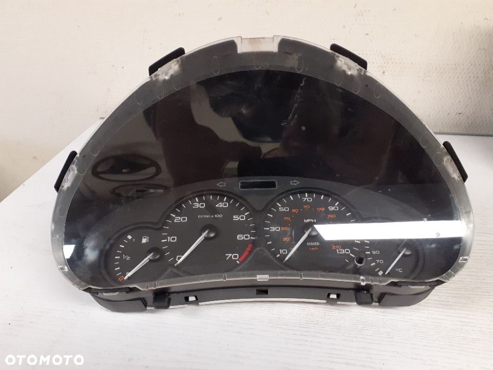 ZEGARY LICZNIK PEUGEOT 206 LIFT DWIE WTYCZKI 9641575480 - 1