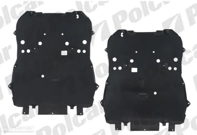 Resguardo de proteção do motor Peugeot Partner Citroen Berlingo 2018-  9818834580  9828797280  9846913380 - 1