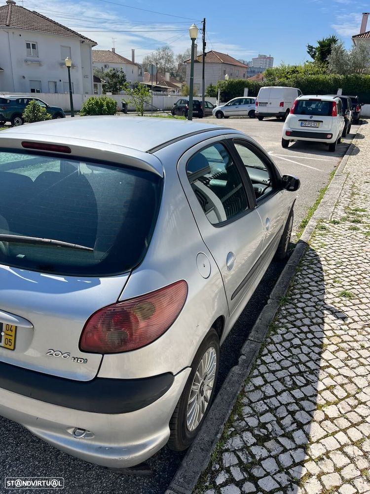 Peugeot 206 1.4 HDi Black & Silver - 7