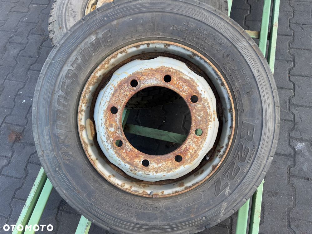 Kompletne koło, felga, opona Bridgestone 245/70 R19,5 - 1