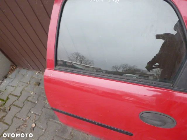 DRZWI LEWY TYŁ LEWE TYLNE KOMPLETNE OPEL CORSA C Z573 - 10