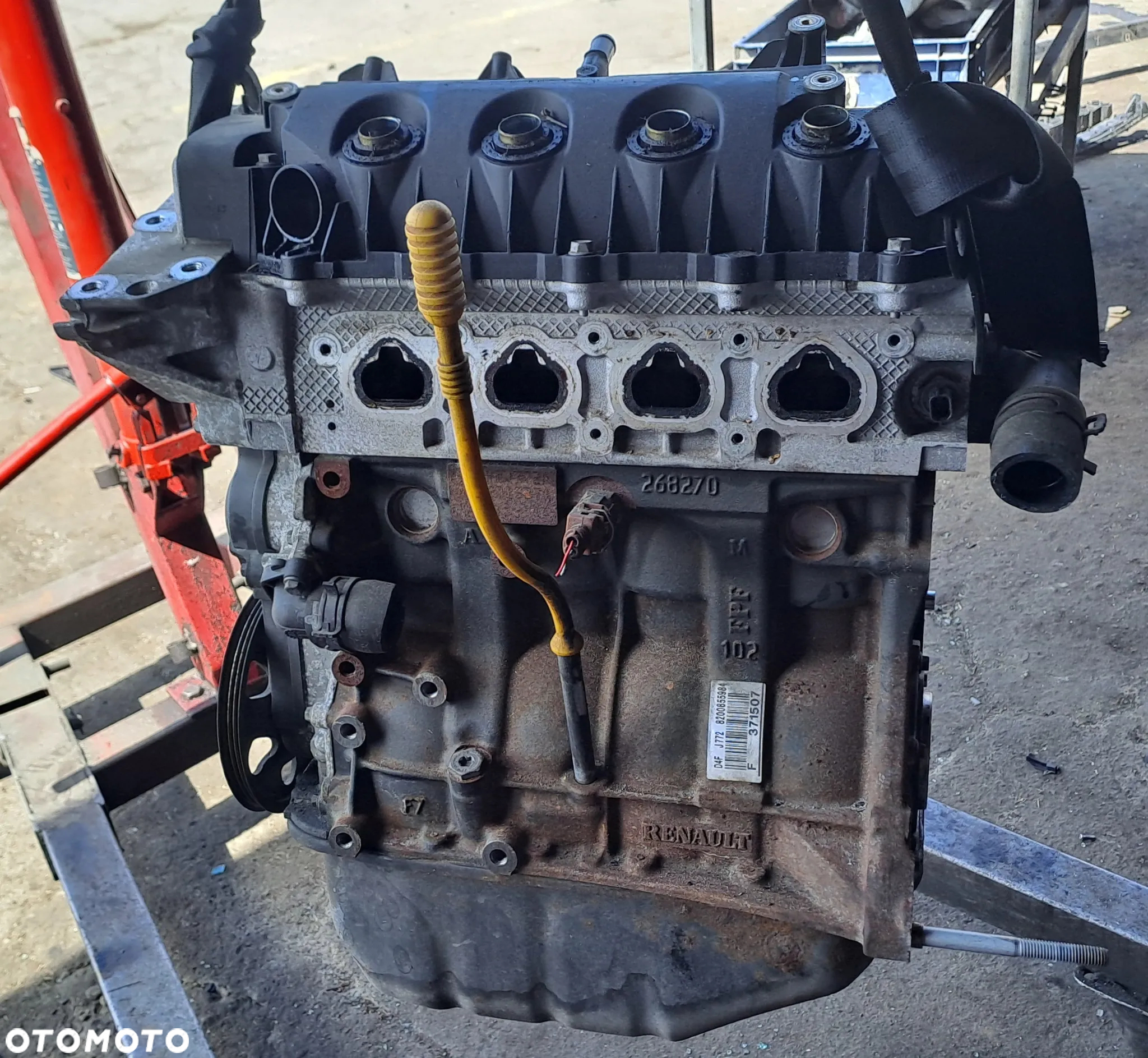 RENAULT TWINGO II 13r 1.2 16V SILNIK D4FJ772 D4F 772 GOŁY - 2