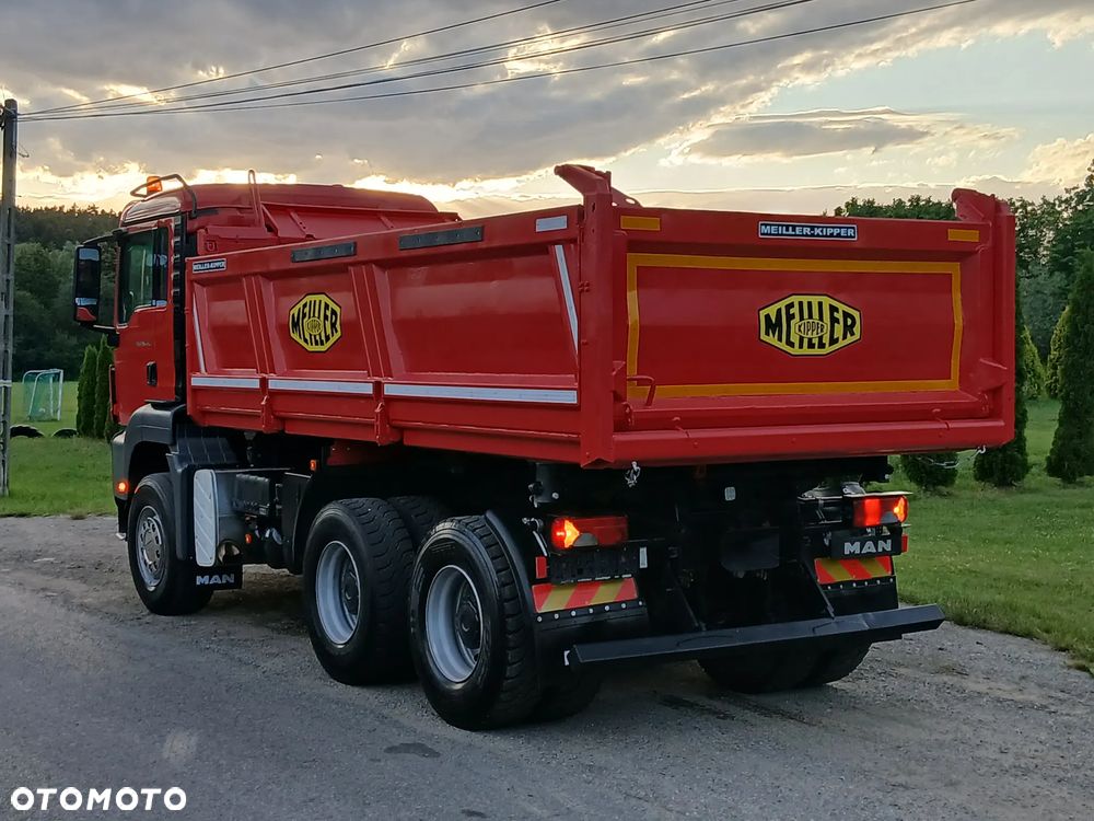 MAN TGS 440 KM 6X4 BORDMATIC Meiller-Kipper Perfekcyjny - 8