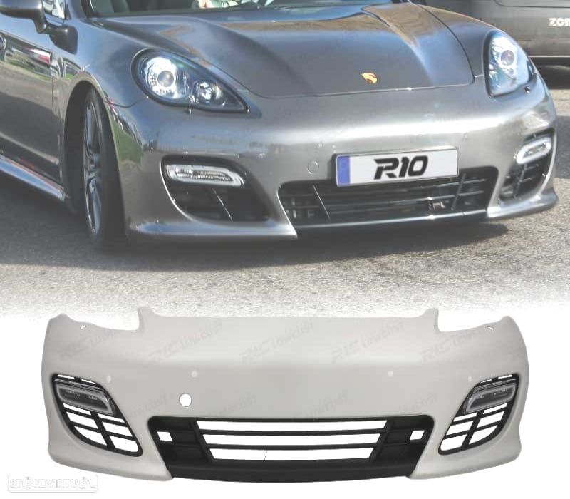 PARA-CHOQUES DIANTEIRO PORSCHE PANAMERA GTS 10-14 PDC + NEVOEIRO - 1