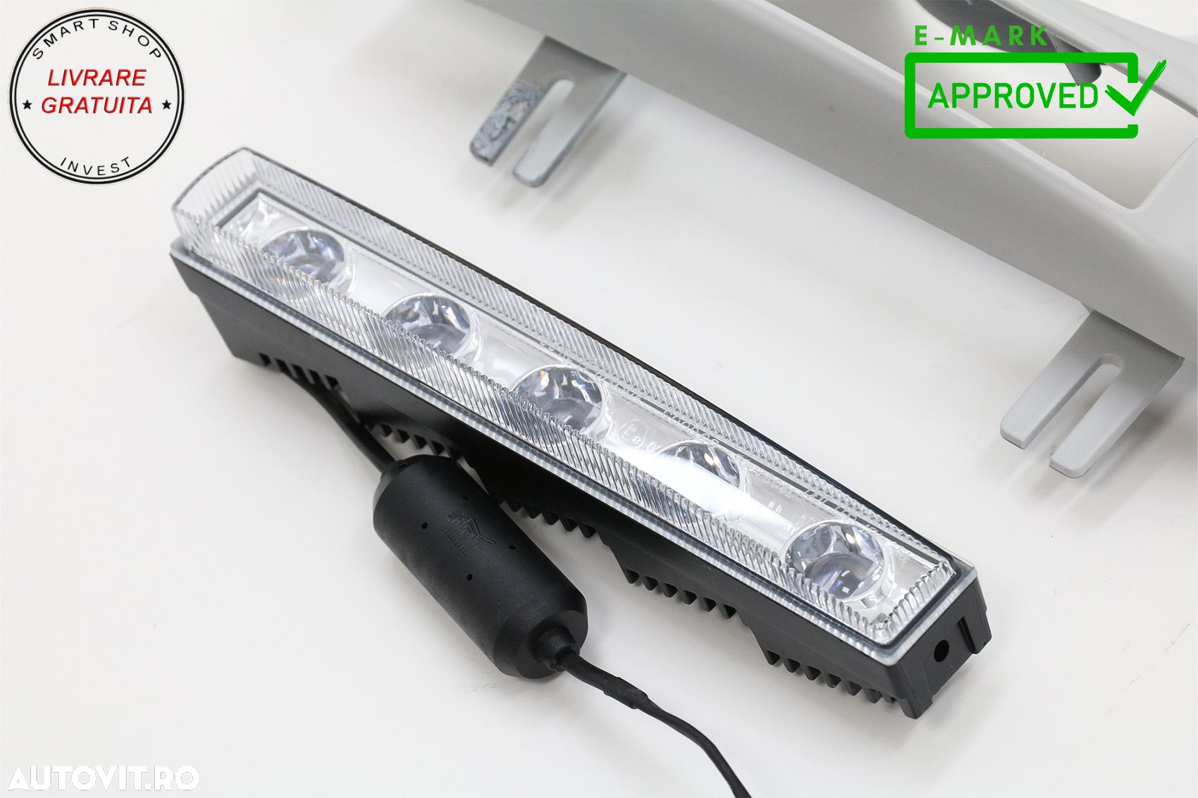 Carcasa faruri cu Lumini de zi dedicate LED DRL Mercedes G-Class W463 (2002-2018) - livrare gratuita - 3