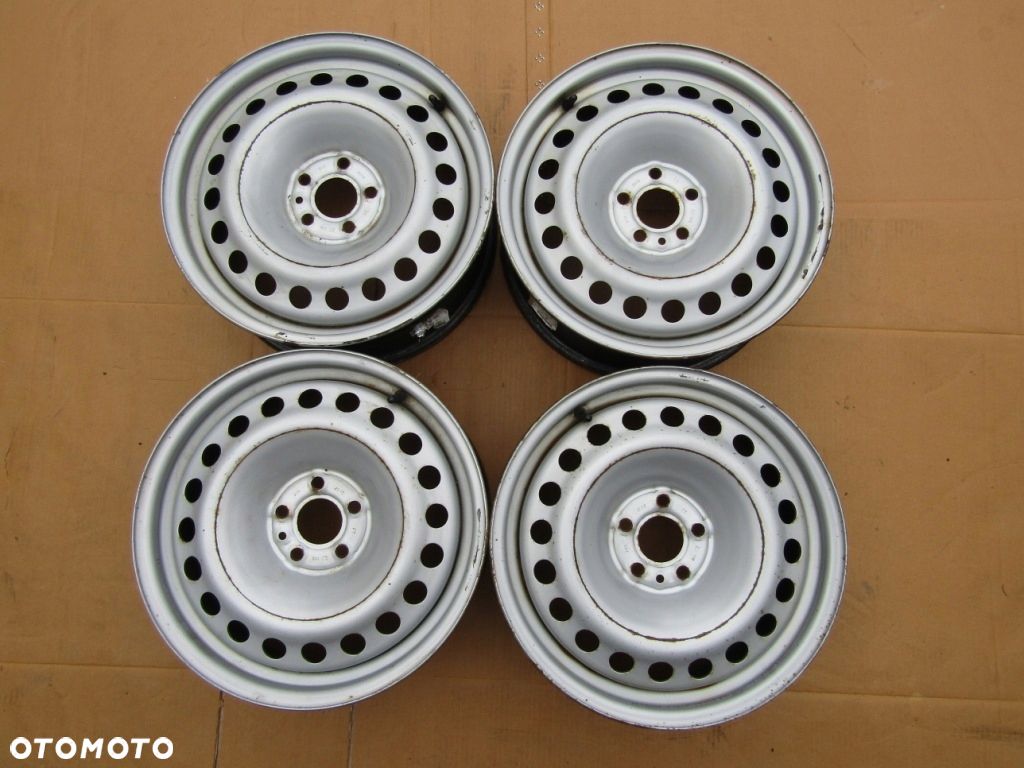 4x Felgi 16 Fiat 500L Tipo II Doblo Opel Combo D 6j 5x98 ET36,5 / oryginał - 1