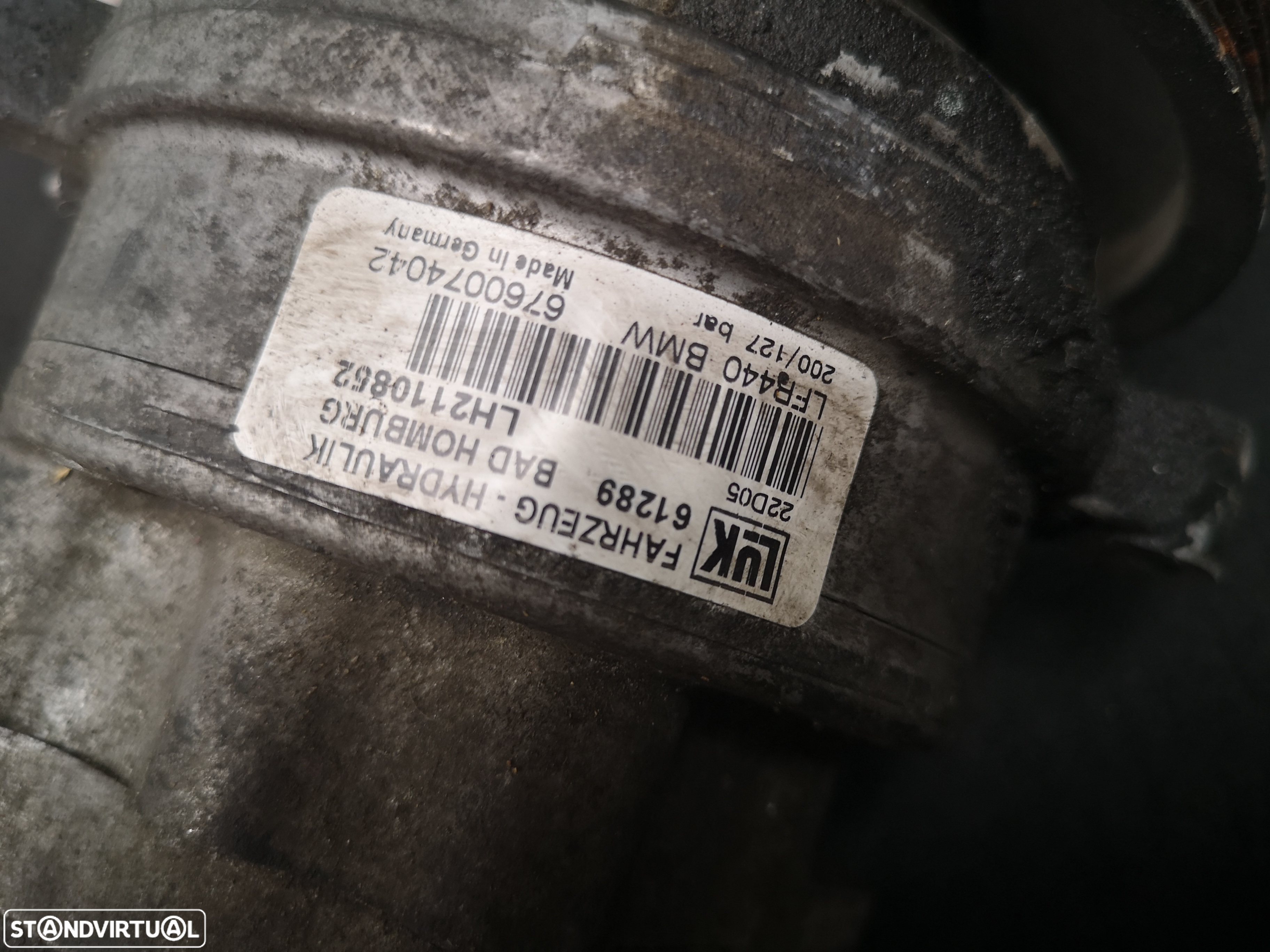 Bomba direção assistida bmw7 730d e65 e66 2001-2005 - 5