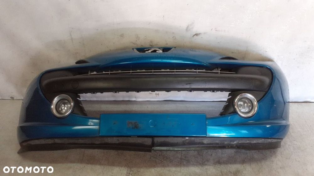 * ZDERZAK PRZÓD PRZEDNI DO PEUGEOT 207 URBAN MOVE HALOGENY KMFD BŁĘKITNY - 1