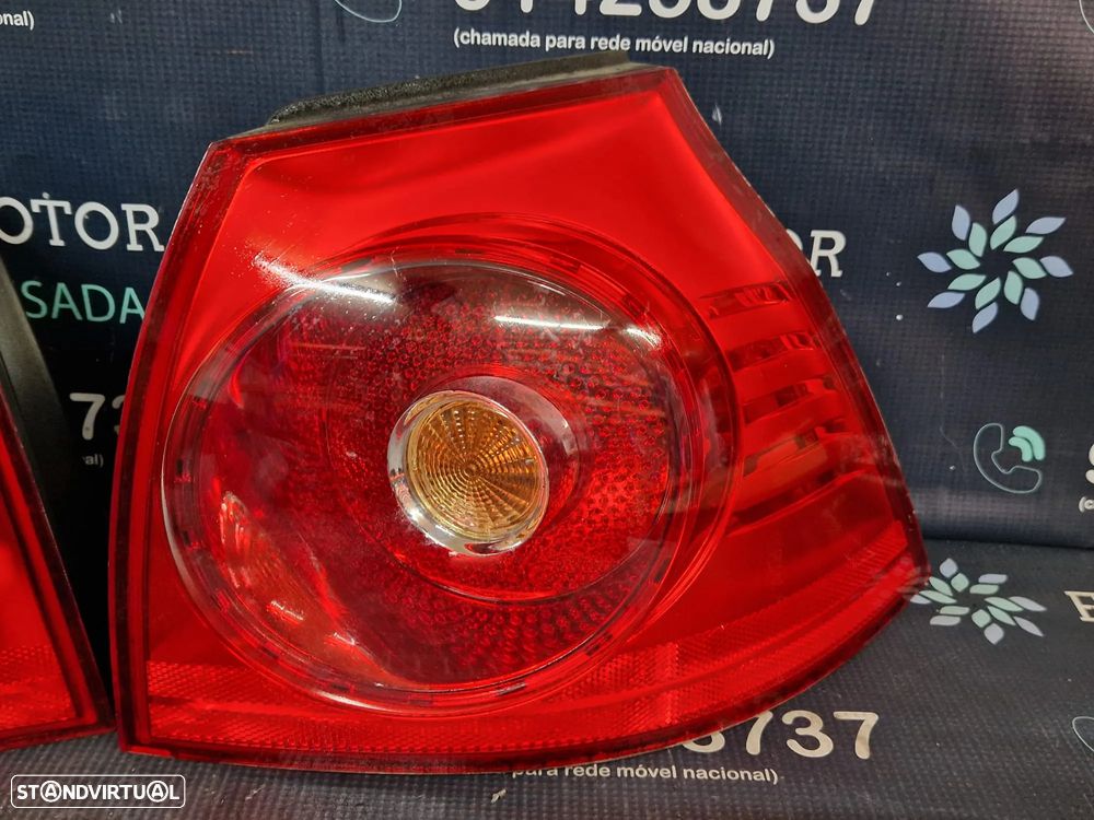 Farolins usados VW GOLF V 5 farolim esquerdo direito - 5