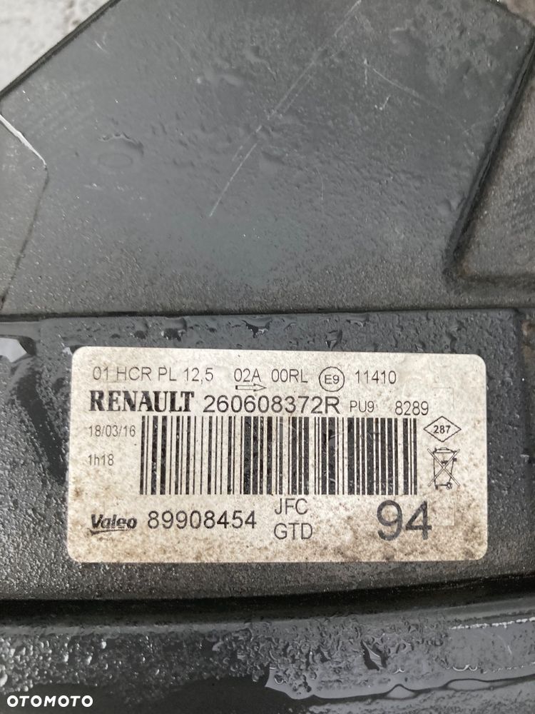 RENAULT ESPACE 5 V 17r MASKA PAS PRZEDNI  LAMPY FULL LED BELKA ZDERZAKA KOMPLETNY PRZÓD LAMPA wzmocnienie czołowe - 17