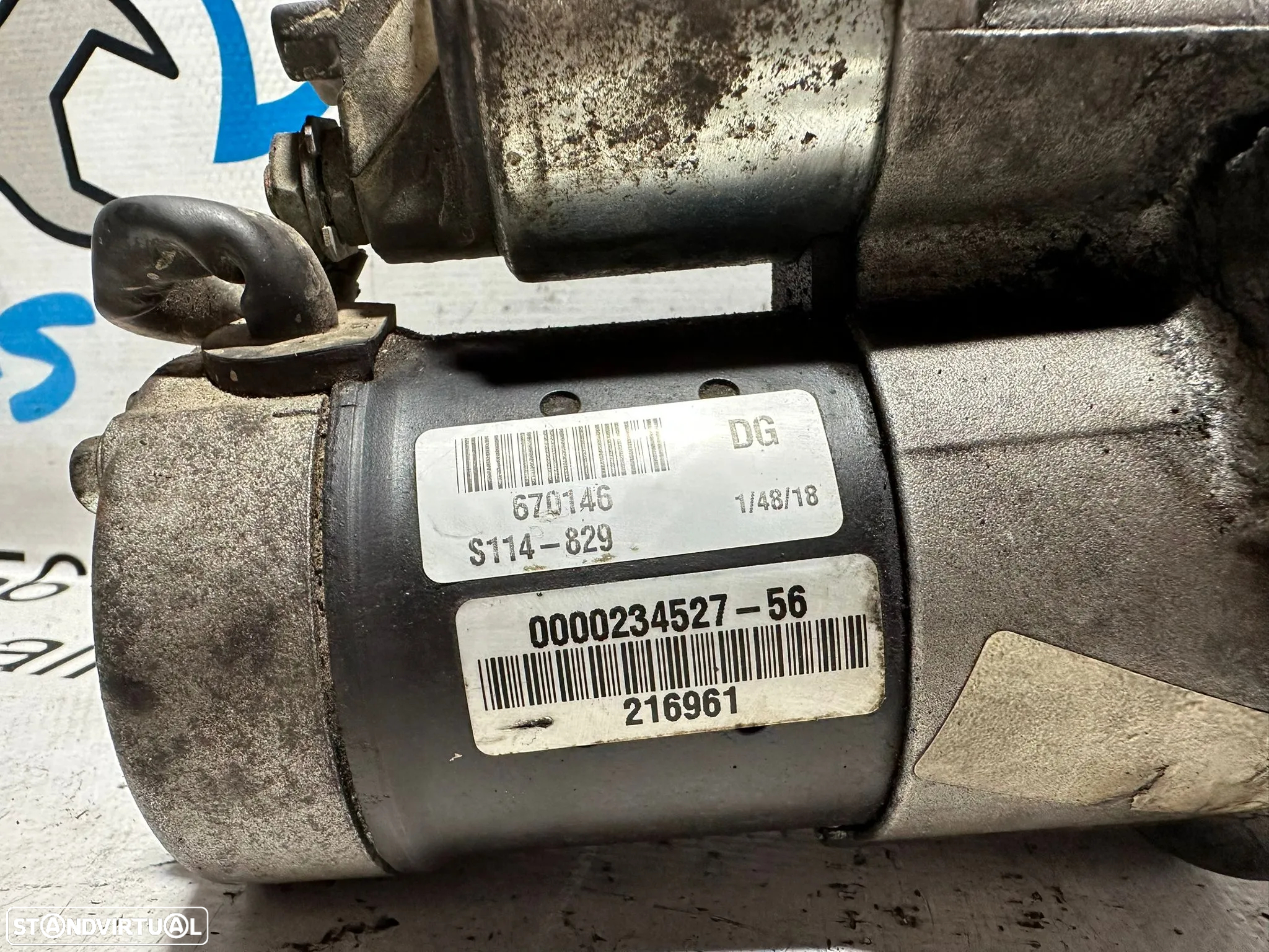 .Motor Arranque Original GM Opel Corsa Combo Astra 1.7 CDTi Z17DTH - 6