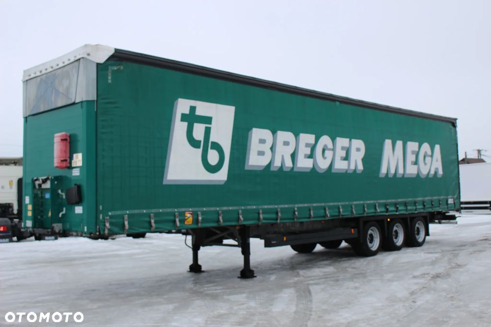 Schmitz Cargobull FIRANKA  /OSIE SCHMITZ /MEGA / DACH PODNOSZONY/ RAMA OCYNK /SERWIS FR / IDEALNY STAN / - 4