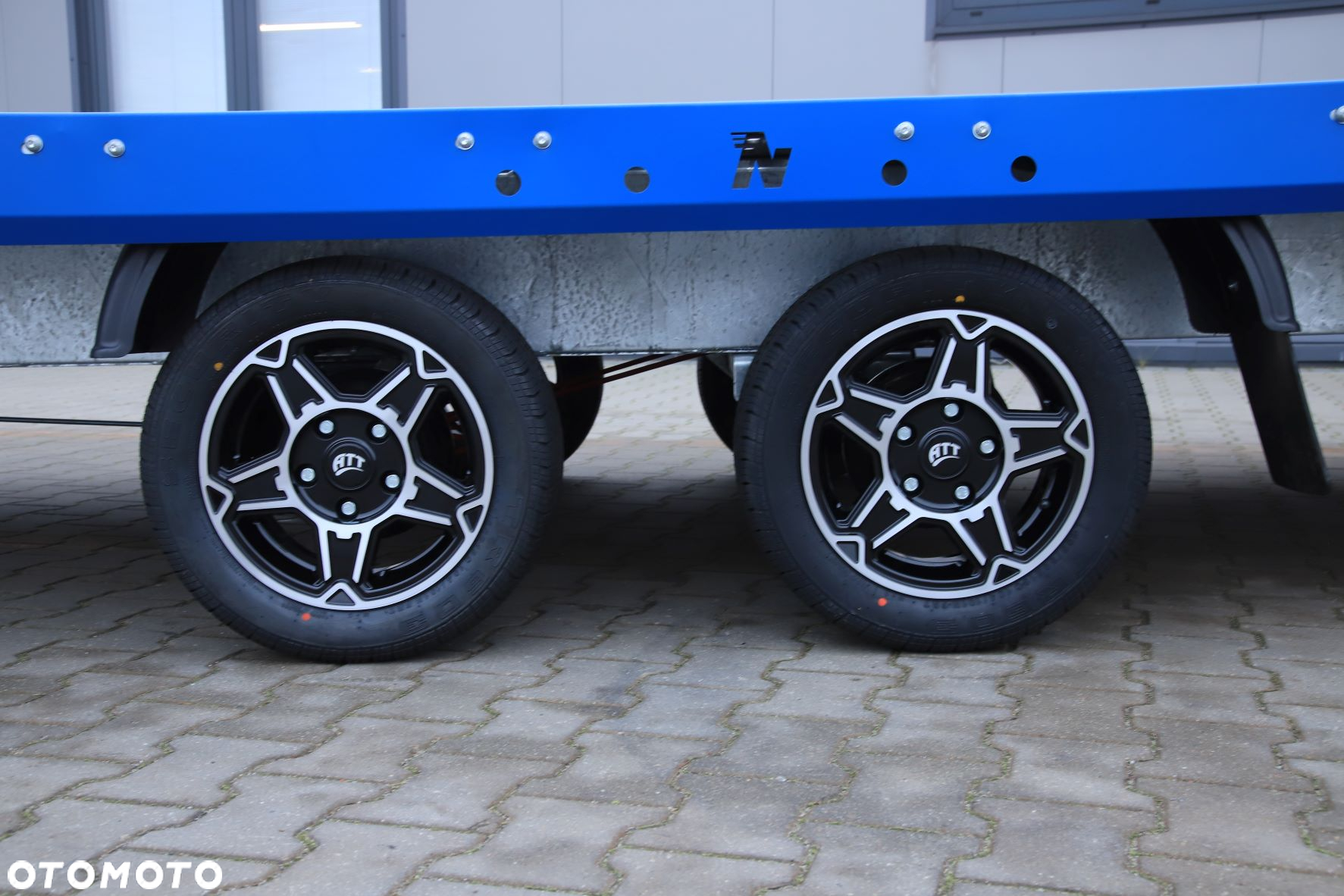 Niewiadów upiter 4.5 X 1.95 NB wypełnienie alu ryfel koła 195r13c Felga Aluminiowa - 7