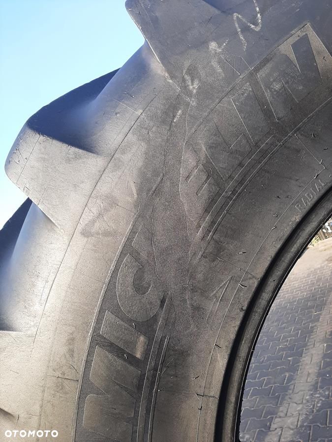 Opona używana rolnicza 710/70R42 MICHELIN AXIOBIB 5500zł W4102 - 7