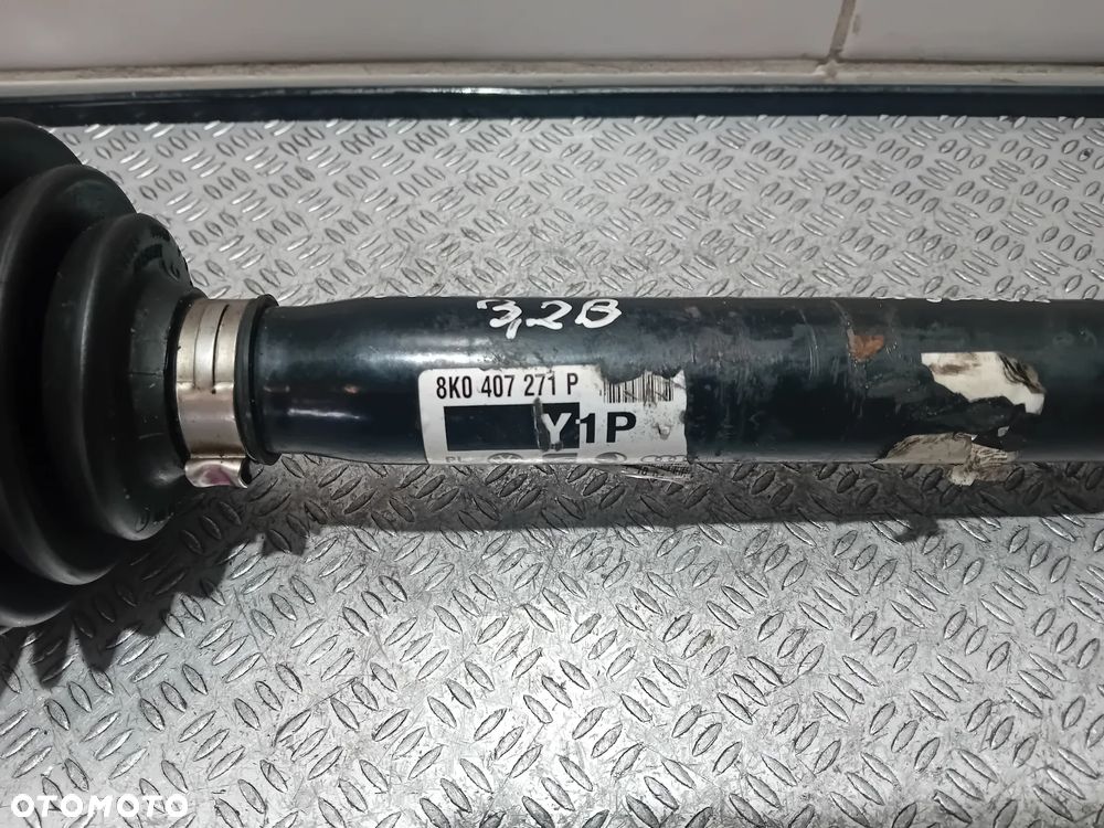 półoś przód Audi A4 B8 uszkodzona 8K0407271P - 3