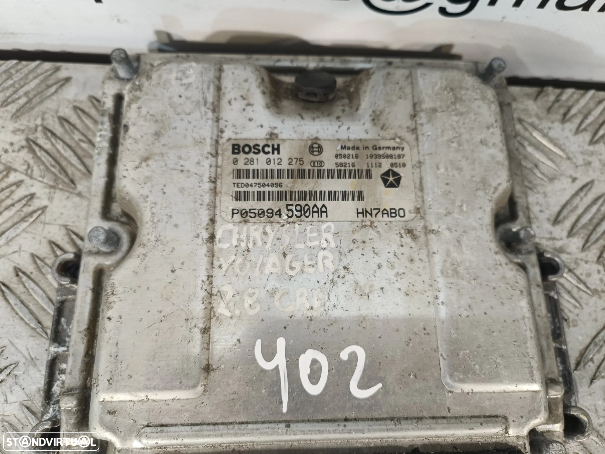 Centralina Motor Original Bosch Chrysler 2.8 CRDi P05094590AA / 0 281 012 275 - 3