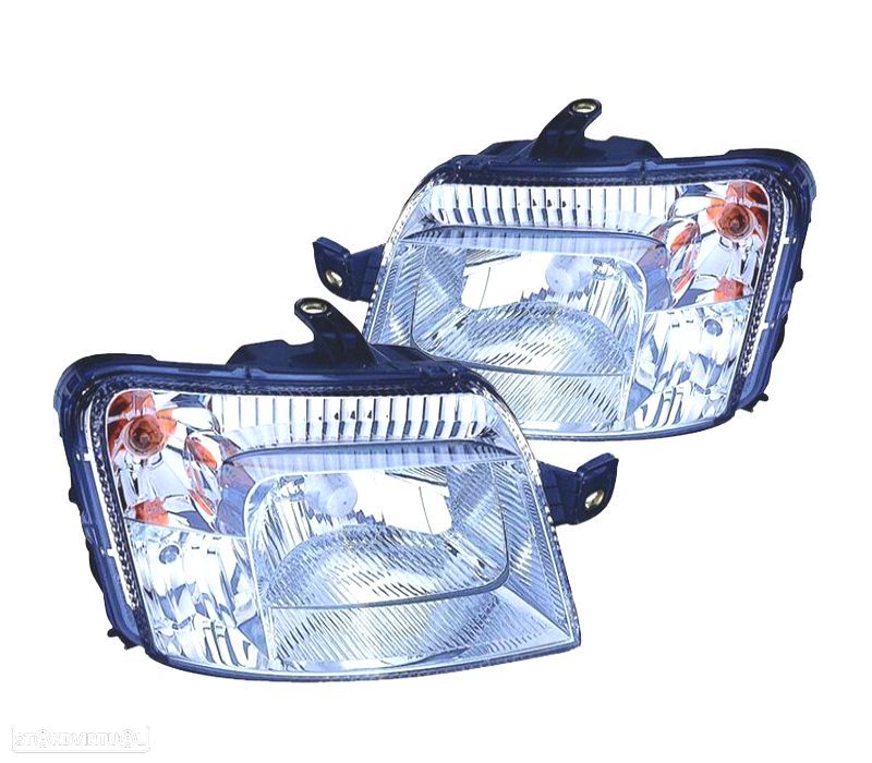 FARÓIS OPTICAS PARA FIAT PANDA 03-11 - 1