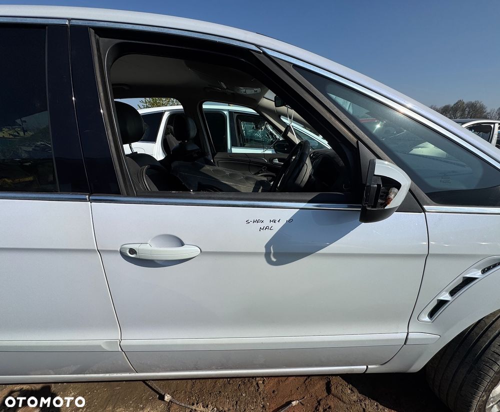 DRZWI PRAWY PRZÓD FORD S-MAX MK1 KOLOR I0 BIAŁA PERŁA - 1