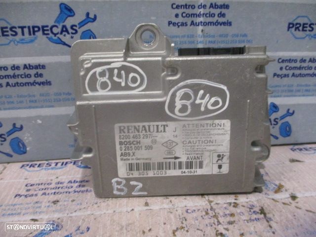 Modulo Airbag 0285001509 8200463297 RENAULT MODUS FASE 1 2004 1.5DCI 65CV 5P VERDE ESCURO - 1