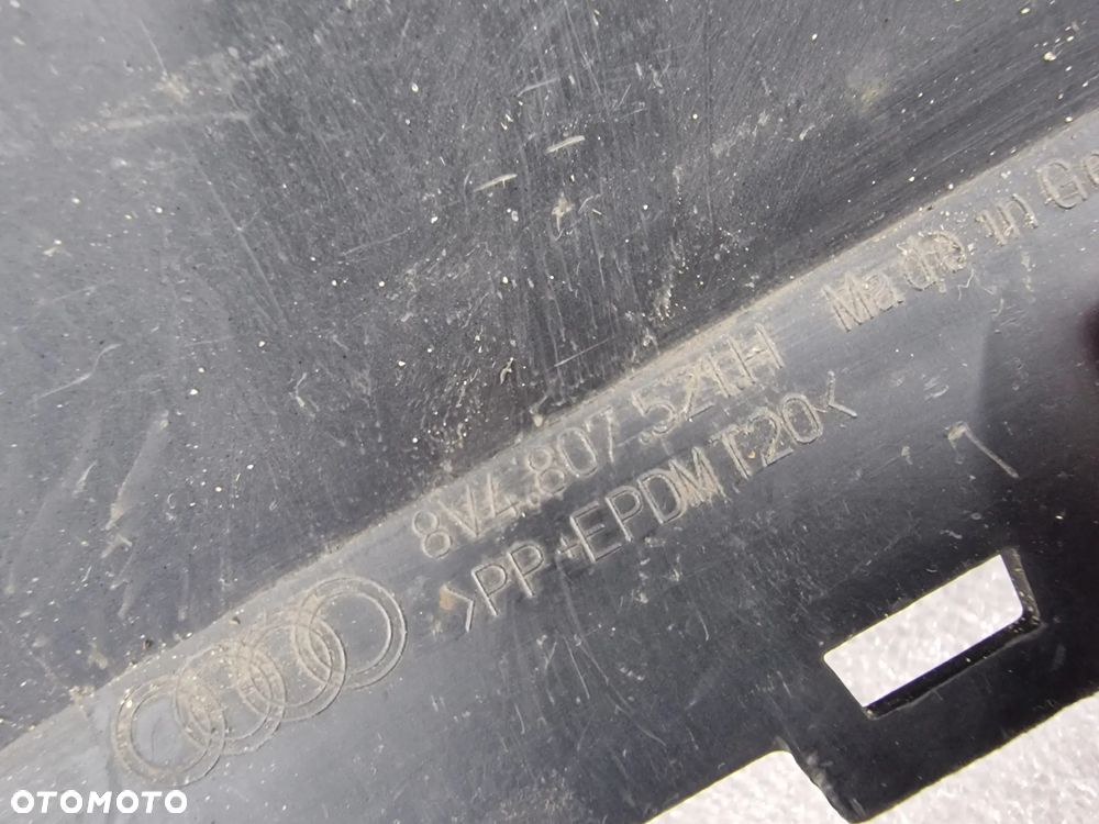 AUDI A3 / RS3 8V4 SPORTBACK 15- DYFUZOR / SPOJLER ZDERZAKA TYLNEGO TYLNIEGO TYŁ , NR 8V4807521H , NR AUKCJI DT94 - 18