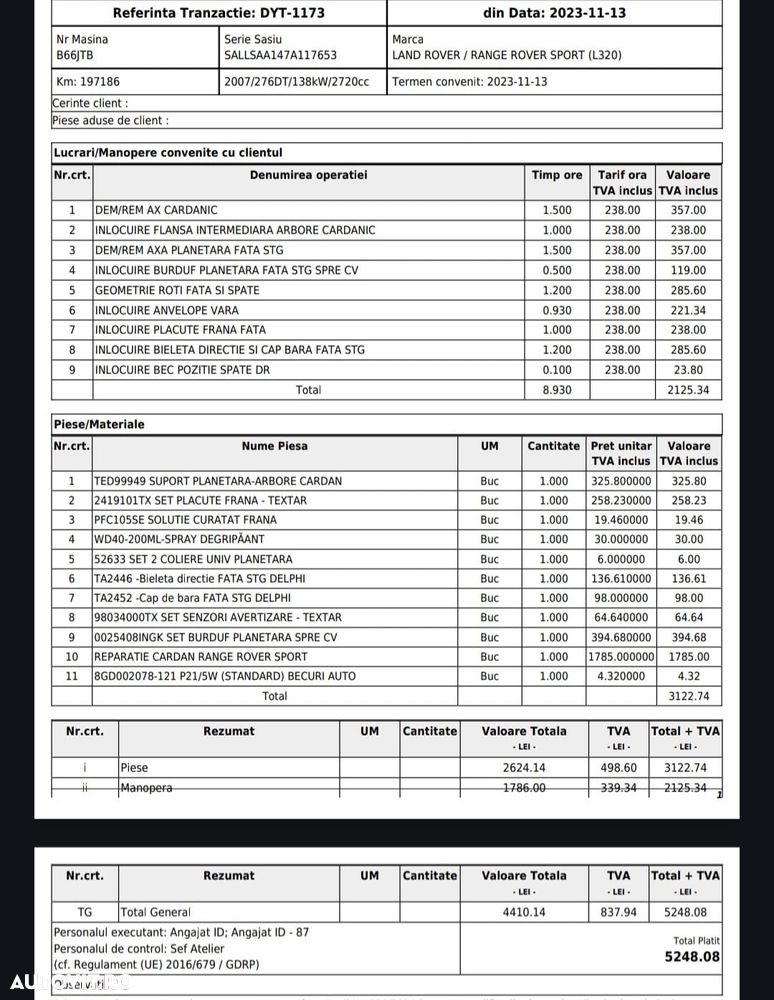 Land Rover Range Rover Sport 2.7TDV6 HSE Aut - 17