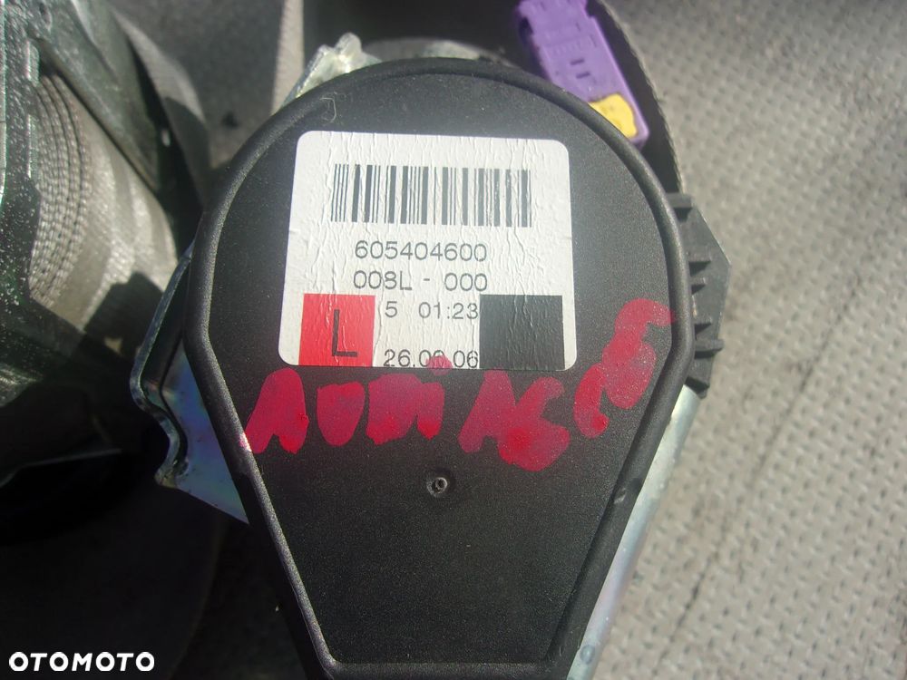 PODUSZKA PODUSZKA AIRBAG PASY AUDI A6 C6 - 2