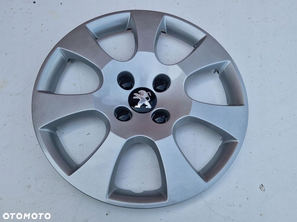 Peugeot KOŁPAK 16 5416T6 srebrny NOWY ORYGINAŁ - 1