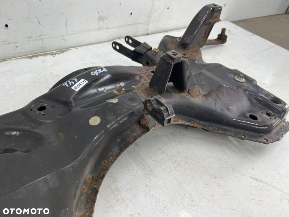 Belka silnika Peugeot 206 1.4 8v BENZYNA sanki wózek wahacze komplet - 8