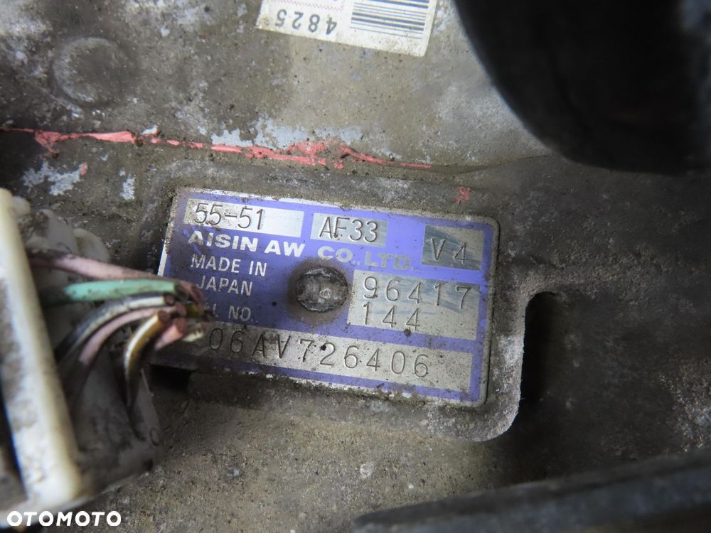 SKRZYNIA BIEGÓW AUTOMATYCZNA CHEVROLET EPICA 2.5 96417144 5551 AF33 - 6