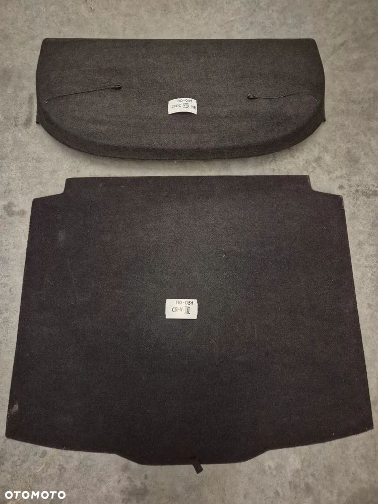 HONDA PÓŁKA ROLETA PODŁOGA WYKŁADZINA BAGAŻNIKA - 1