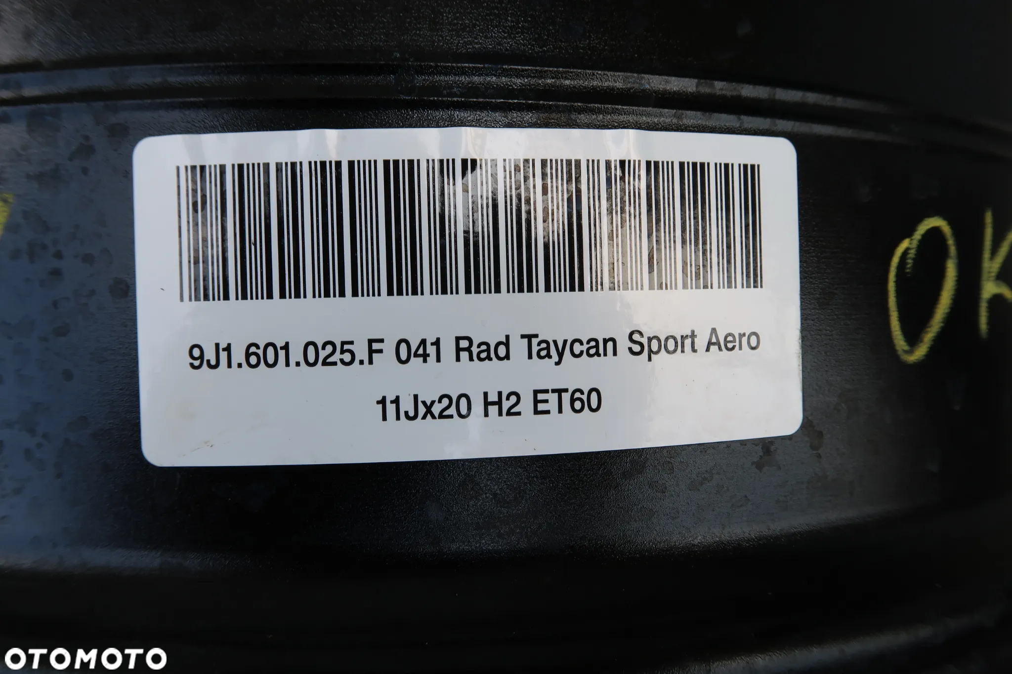 L41 Felga Porsche Taycan  9J1601025F 11x20et60 - 5
