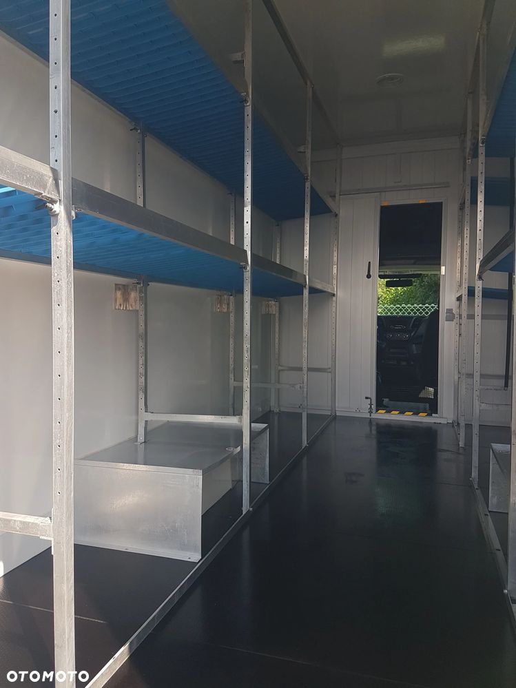 Iveco DAILY KONTENER NISKOPODŁOGOWY 4,44x2,23x2,42 SKLEP BAR FOODTRUCK KAMPER KLIMA KONIOWÓZ 35S14 - 23