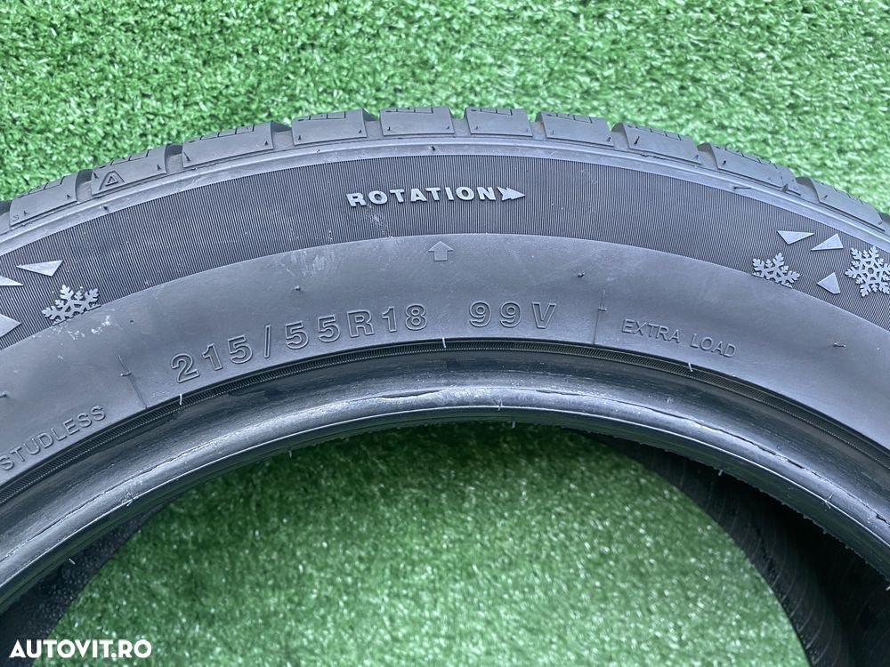 Set 4 anvelope Iarna ROADKING ARGOS S330 215 55 R18 99V XL 6,1-5,5mm - 5