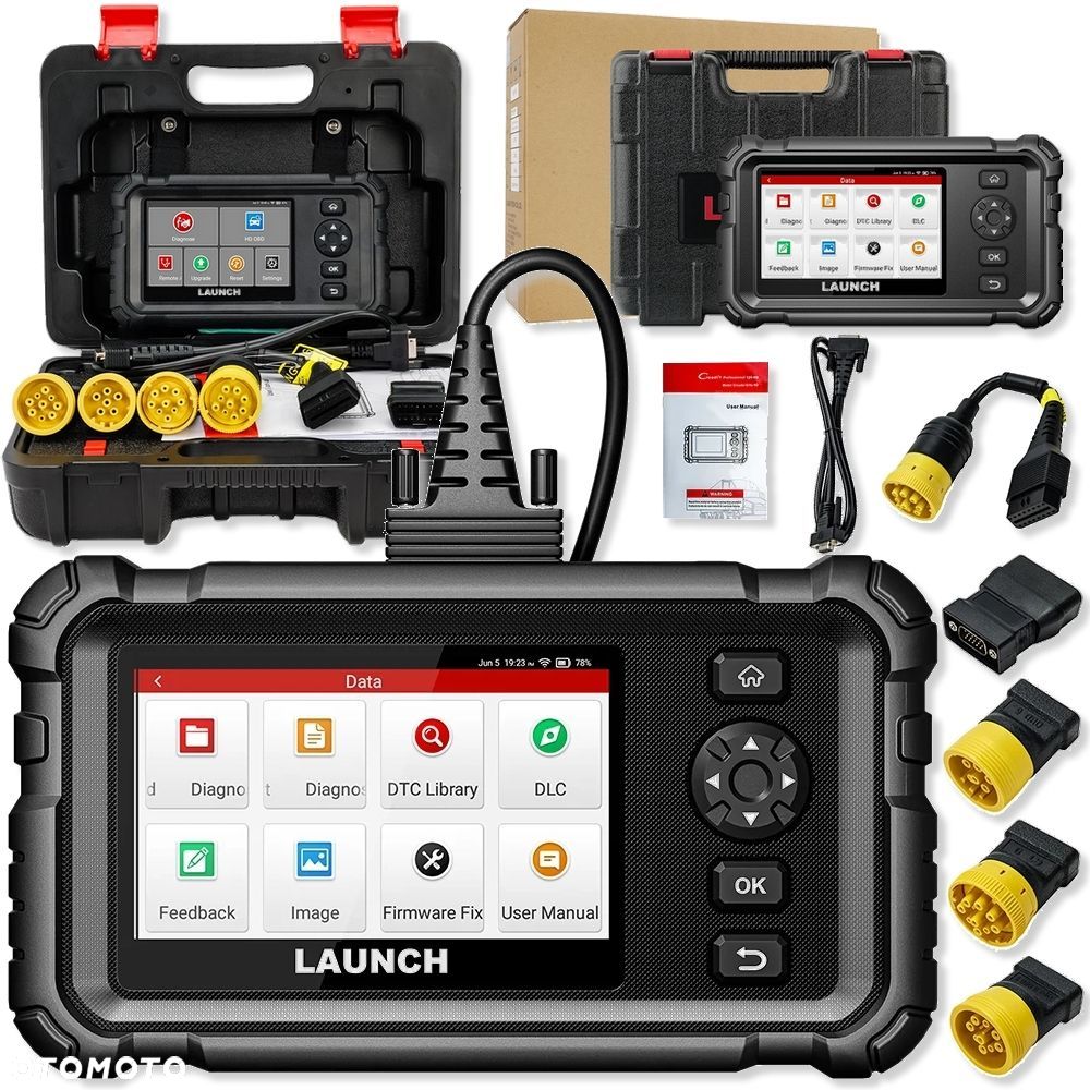 LAUNCH CRP129 HD MASZYNY ROLNICZE BUDOWLANE INTERFEJS DIAGNOSTYCZNY CIĘŻAROWE - 1