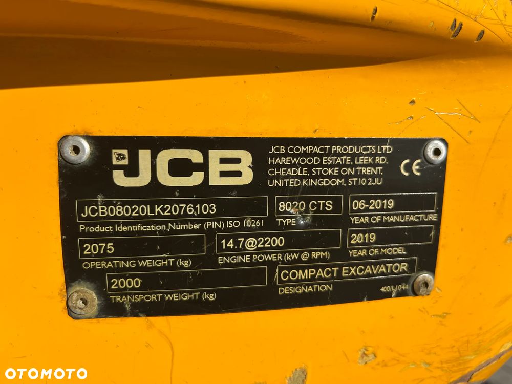 JCB 8020 CTS - 23