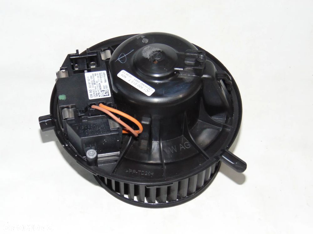 ORYGINAŁ dmuchawa wentylator nawiewu + moduł rezystor 3C1820015T 3C0907521F Audi A3 8P VW Volkswagen Passat B6 B7 Golf 5 V 6 VI Touran I Caddy 3 III Jetta EUROPA - 3