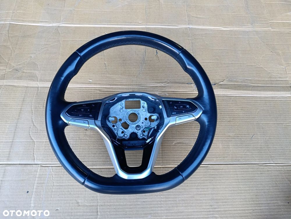 VW PASSAT B8 KIEROWNICA SKÓRA MULTIFUNKCJA ŁOPATKI EUROPA 3G0419089AJ - 1