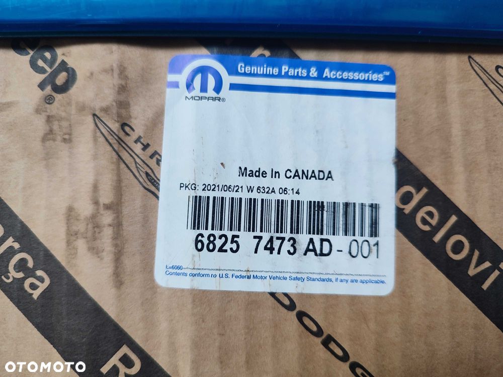 Jeep Grand Cherokee 2011-22 listwa nowa tylnych lewych drzwi - 2