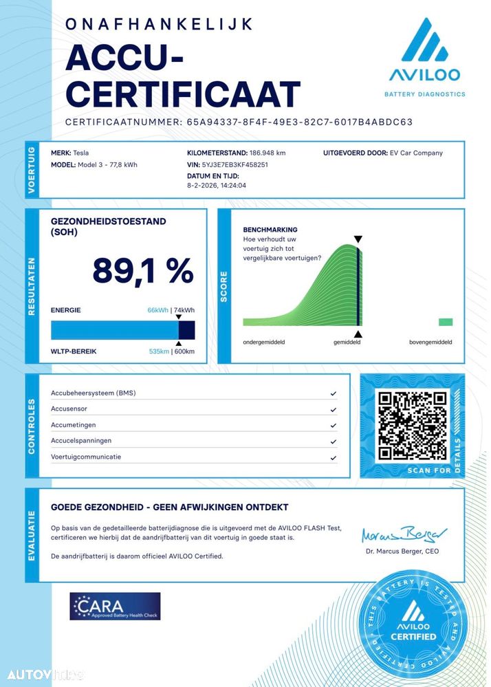 Tesla Model 3 Langstreckenbatterie Allradantrieb Dual Motor - 7