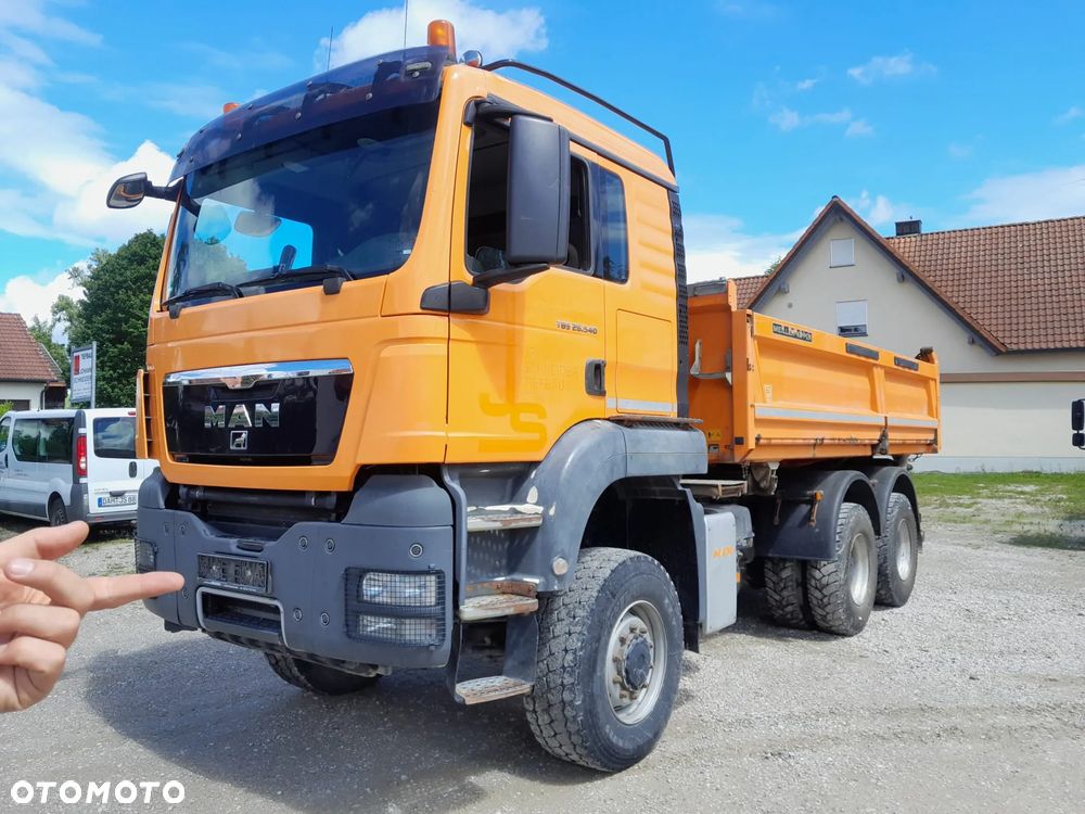 MAN Tgs 26-540 6x6 Bordmatik  Pelne Blokady