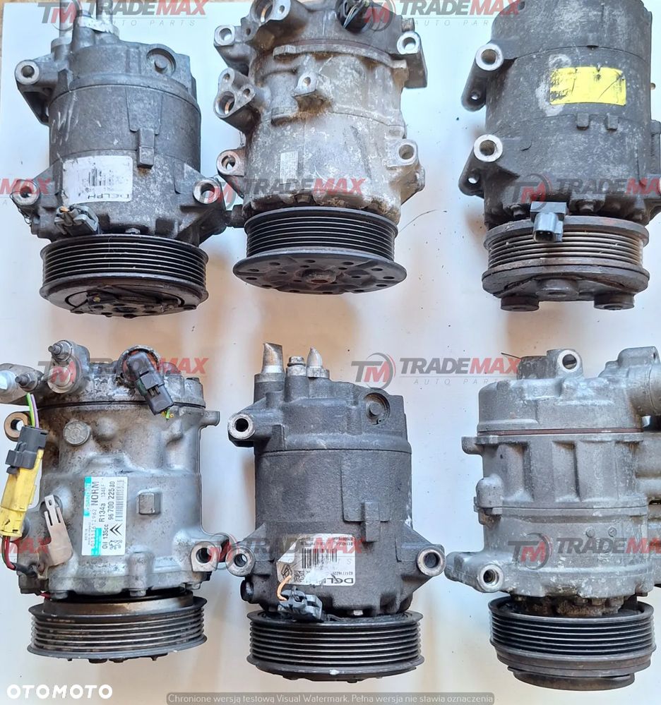 SPRĘŻARKA KOMPRESOR KLIMATYZACJI DELPHI DENSO SANDEN FoMoCo Valeo Zexel - 2