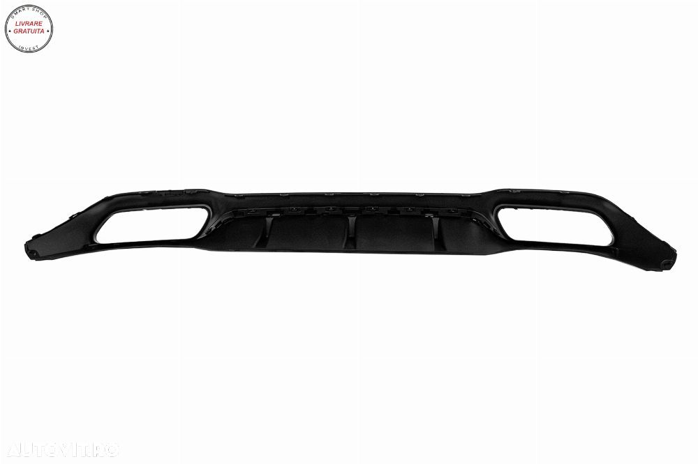 Difuzor Bara Spate Mercedes E-Class W213 S213 Sport Line (2016-2019) Negru Lucios- livrare gratuita - 10