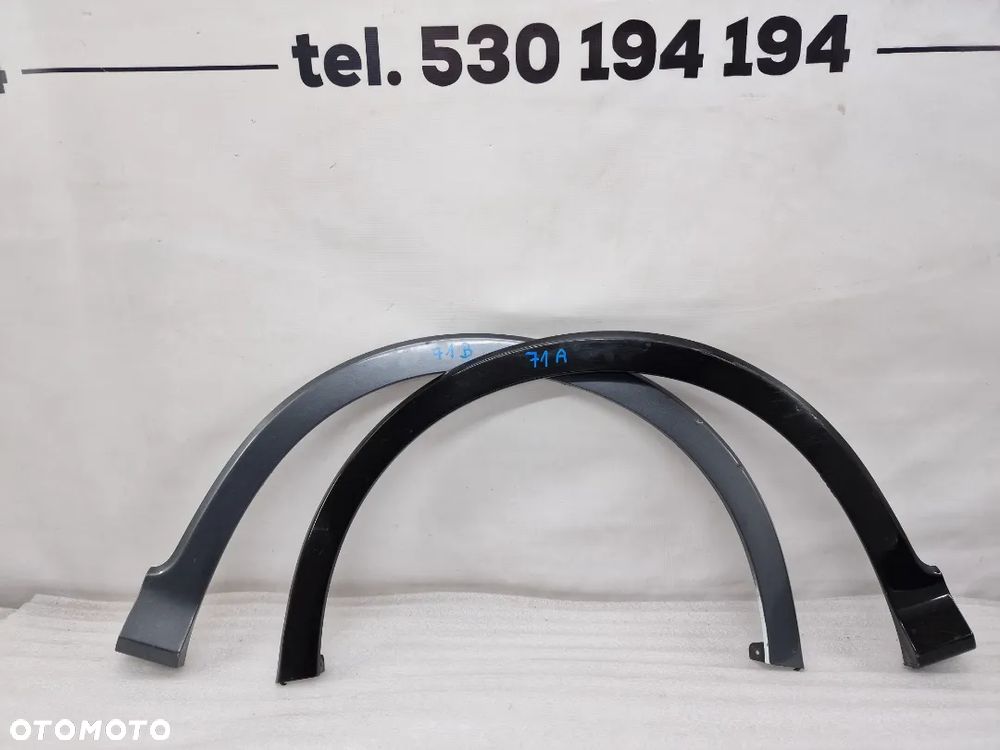 HONDA CIVIC VIII UFO TYPE S TYPE R 06-11 LEWA / PRAWA LISTWA NAKŁADKA BŁOTNIKA TYLNA TYLNIA TYŁ LAKIEROWANA , NR 74450-SMR-E0 / 74450-SMT-E0 / 74410-SMR-E0 / 74410-SMT-E0 , NR AUKCJI NB71 - 1