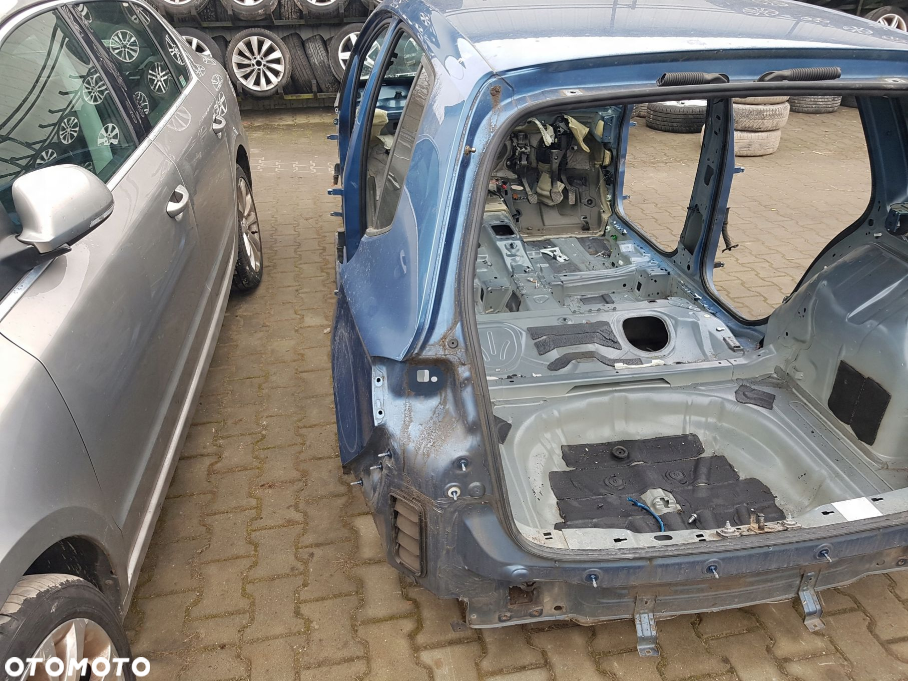 VW GOLF 7 VII SPORTSVAN 14-20r BŁOTNIK ĆWIARTKA LEWA TYŁ LA5J - 3