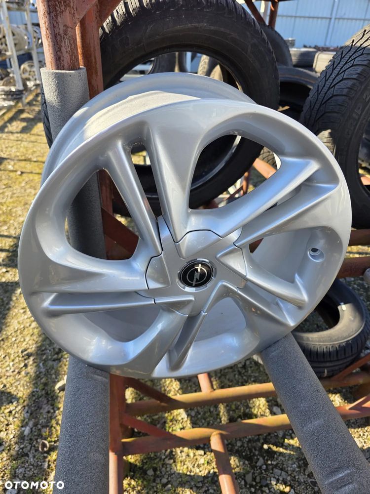 OPEL CORSA D E ADAM 4X100 FELGI ALUMINIOWE R17 CZUJNIKI TPMS - 4