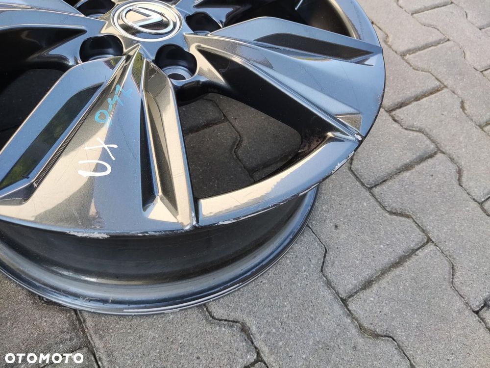 FELGI ALUMINIOWE 17 LEXUS UX 2018-2021 5X114,3 6,5J ET40 KOMPLET - 9