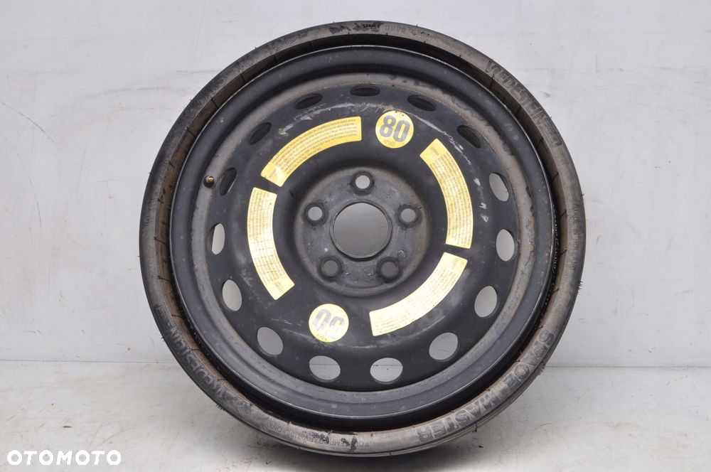 VOLKSWAGEN  KOŁO DOJAZDOWE ZAPAS R18" 6.5J ET53 5X130 195/70 7L0601027A - 1