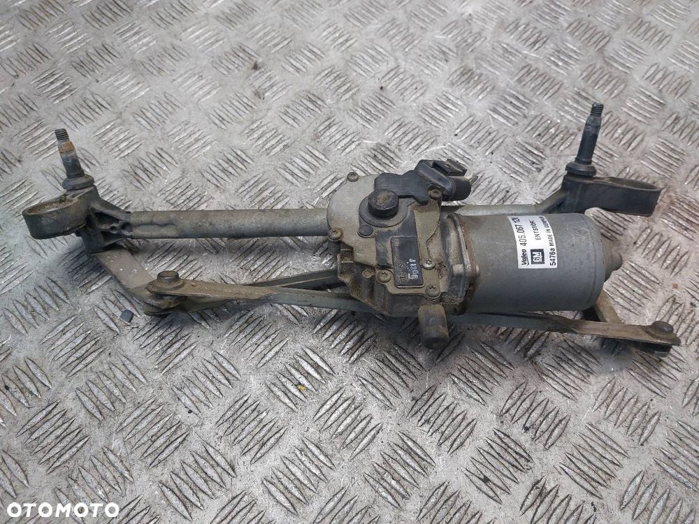 MECHANIZM WYCIERACZEK + SILNICZEK PRZÓD OPEL CORSA D 13182340 405067 - 1