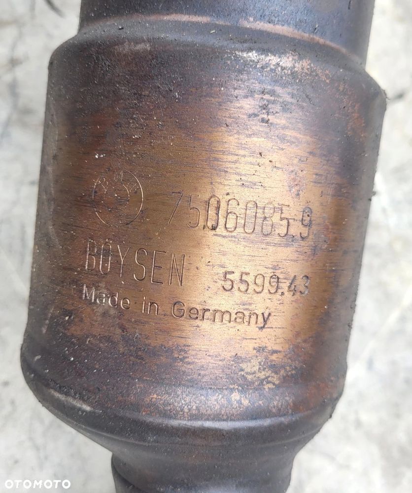 KATALIZATOR BMW E63 E64 N52B30 3.0 BENZYNA 7506085 - 3